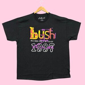 Bush Razorblade Suitcase Album 1997 Rock Band Tee XXL
